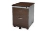 Walnut Mobile File Pedestal