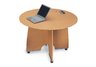 Maple 43" Round Conference Table