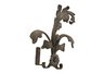 Casa Artistica Extended Leaf Forged Metal Tiebacks8