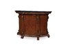 Bourbon Street Yorktown Cherry Traditional Bar with Black Granite Top