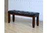 Ameillia 48 inch bi-cast leather bench
