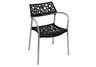 Indoor/Outdoor Peko Chair Black