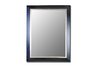 Fairmont Contempo Satin Black/Silver Mirror