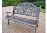 Golfer Bench Antique Bronze