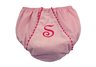 Bon Bon Collection Corduroy Diaper Cover - Light Pink with Hot Pink Trim, 0-12 Month