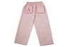 Bon Bon Collection Corduroy Pant with Rick Rack Pocket - Light Pink with Hot Pink Trim, 0-6 Month
