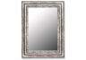 Camoe Antique Pewter & Silver Trim Mirror