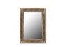 Cameo Antique Gold & Gold Trim Mirror