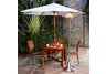 Stainless Steel Floor Standing Round Halogen Patio Heater