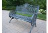 GOD Bless America Bench Antique Verdi
