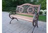 Double Rose Bench