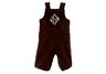 Bon Bon Collection Corduroy John John - Brown, 0-6 Month