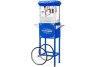 Blue 4 ounce Foundation Popcorn Machine and Cart
