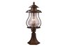Wikshire 1-Light Outdoor Post Mount in Coffee Bronze