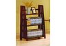 Pomerderro Bookcase in Dark Cherry finish