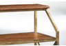 Rustic Low Bookcase with 3 shelves157