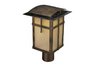 San Fernando 1-Light Title 24 Compliant Led Outdoor Post Light In Hazelnut Bronze