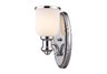 Brooksdale 1-Light Sconce in Polished Chrome