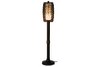Bristol 70 Walnut Weave Outdoor Floor Lamp