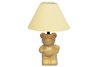 Ceramic Teddy Bear Lamp - Yellow
