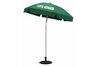 6ft Aluminum Pop-up Umbrella with tilt and logo on flat bottom pole