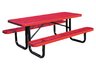 picnic table, commercial picnic table, single post table, single post picnic table, ADA picnic Table