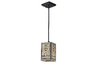 Adamson 1-Light Pendant in Matte Black