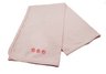Princess Linens Cotton Knit Blanket with Daisy Motif - Pink