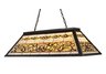 Tiffany Game Room-Lighting 4-Light Billiard/Island Light in Tiffany Bronze Metal