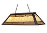 Tiffany Game Room Lighting 4-Light Billiard/Island Light in Tiffany Bronze Metal