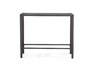 Anguilla Bar Height Outdoor Table - Chocolate