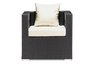 Algarva Outdoor Armchair - Chocolate