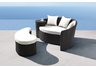 Curacao Bed and Ottoman