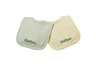 Princess Linens Cotton Knit Bib Set - Sage and Yellow