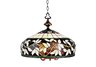 English Ivy 6/1 Light Pendant in Tiffany Bronze