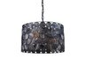 Cirque 3-Light Pendant in Matte Black