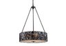 Cirque 3-Light Pendant in Matte Black