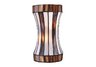 Delgado 2-Light Sconce in Black Chrome