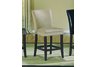 Achillea Pub Chair in Peat Microfiber (Set of 2)