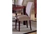 Achilea Side Chair in Peat Microfiber (Set of 2)