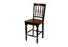 Oxford Counter Stool in distressed Black/Cherry finish (Set of 2)