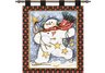 Dancing Snowman Wall Hanging