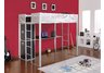 Rock & Roll Full Size Study Loft Bunk Bed (ships in 2 cartons)