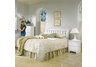 Elegent Cottage Style White Nightstand