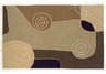 Brown & Sage Swirl Rug