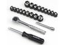 21 Piece 1/4 Inch Drive Socket Set
