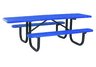 Commercial Park 8' ADA Rectangular Table- Portable, Diamond, Blue