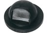 Commercial Park Round Top Receptacle Lid- 32 Gallon, Black