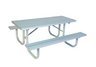 Commercial Park 8' Aluminum Table- Portable, Aluminum