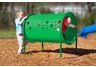 Commercial Playground Freestanding Crawl Tunnel- Green